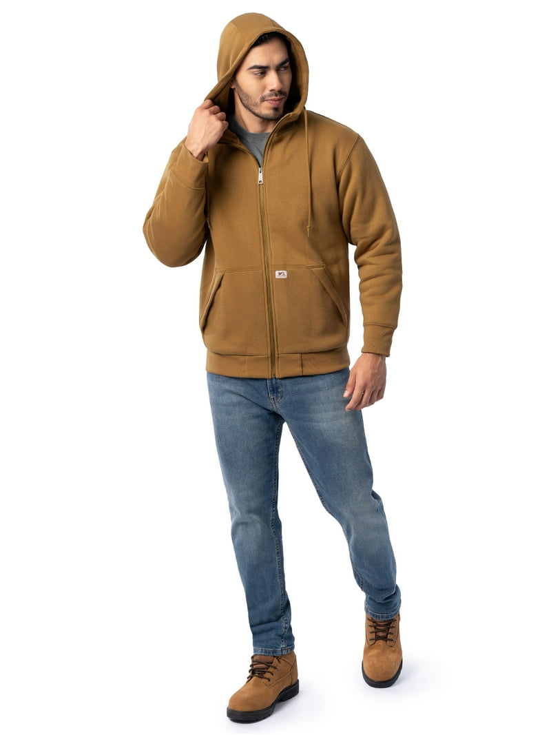 Wells Lamont Men's Heavy Weight Work Fleece Thermal Lined Water