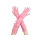 thumbnail image 1 of Guantes largos de ópera de tul INSPIRE CHIC para mujer, guantes de malla transparentes de dedo completo para la noche de boda, rosa intenso L, 1 of 6