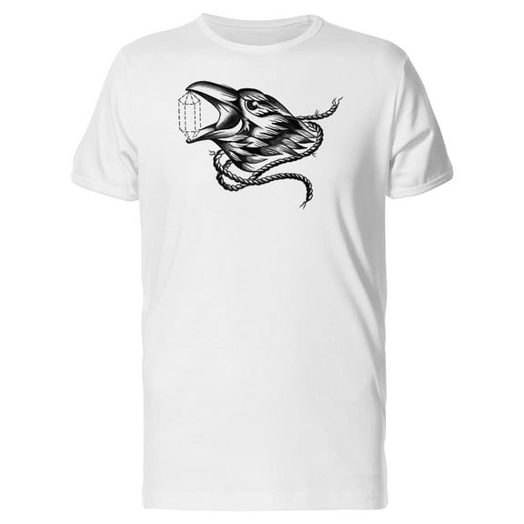 Crow With A Geometric Figure T-Shirt Men -Image by Shutterstock, Male Small