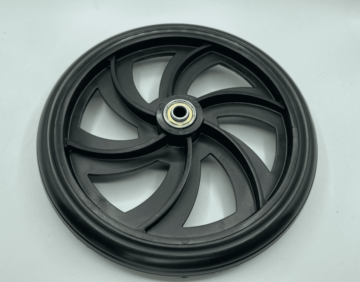 Drive Medical 10257 Rollator 7.5" Wheel Black 95032F260N09BLK