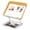 B (With storage box) (White Wood Grain), variant on ZYNERY Book Stand for Reading, Book Holder with Bookmarks, Height & Angle Adjustable, 360° Rotating Base, Foldable and Portable, Lightweight for Office, Kitchen, Recipe, Tablets, Laptops