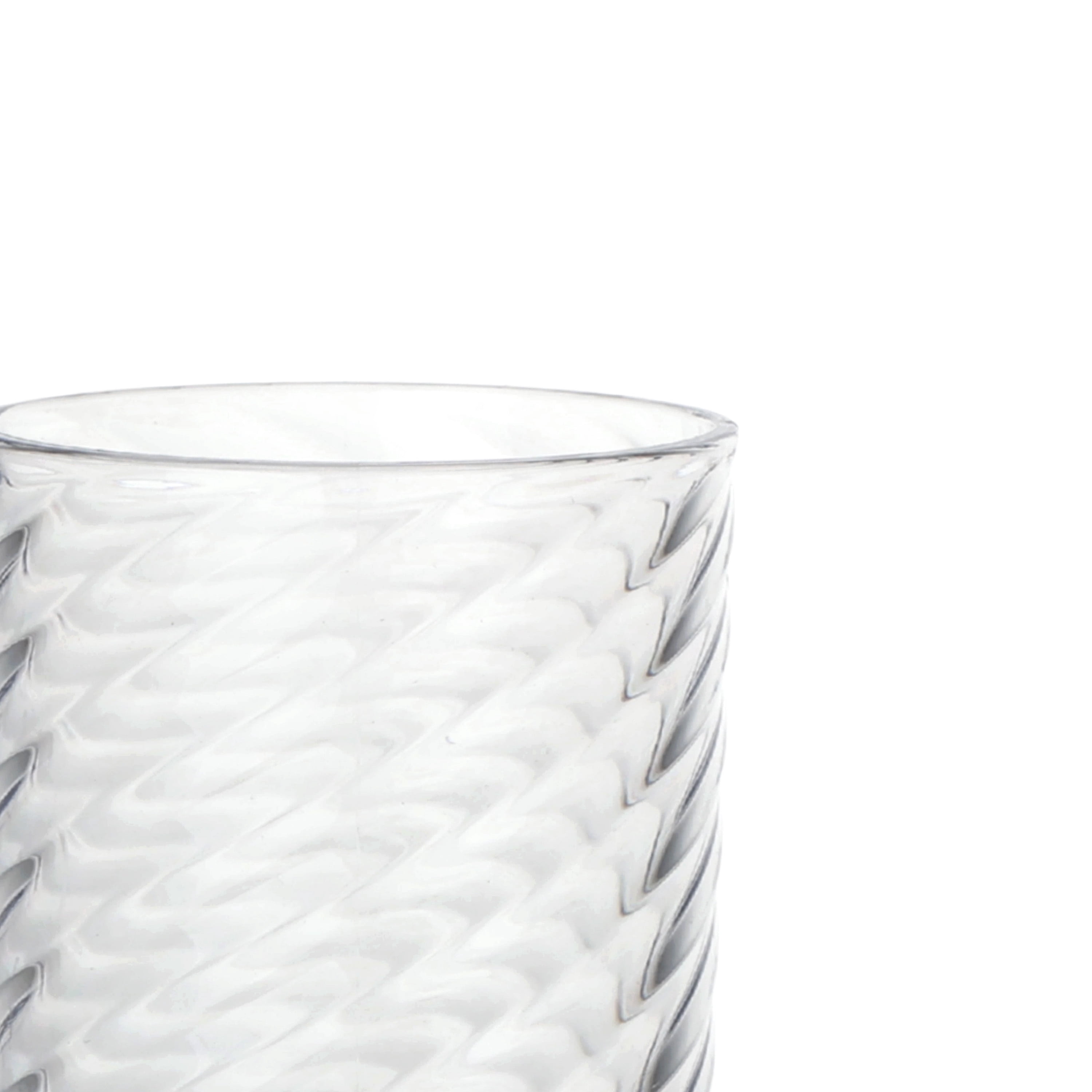 (2 pack) Beautiful 21-Ounce Tritan Swirl Texture Sipper Tumbler With Lid and Straw, Clear by Drew Barrymore