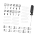 thumbnail image 2 of DYNWAVECA Helmet Visor Screws Helmet Hardware Set Hockey Equipment Practical Sturdy Convenient Fixings Repair Set for Exercise Football, 2 of 10