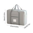 thumbnail image 3 of TACILIP Closet Organizers and Storage, Travel Storage Bag Multi Functional Pull Rod Waterproof Foldable Extra Large Handbag Clothes Moving Luggage Storage Bag, Gifts for Women, 3 of 6