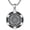 04-NA Necklace-Silver, variant on Alcoholics Anonymous Necklace 925 Sterling Silver Narcotics Anonymous Sobriety Necklaces Snake NA/AA Sobriety Gifts for Men