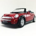 thumbnail image 4 of Kinsmart Set of 4: 5" Mini Cooper S Convertible diecast toy model 1:28 scale new, 4 of 5