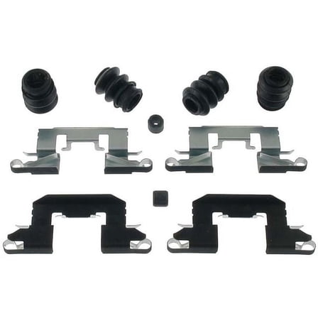 Front Brake Hardware Kit - Compatible with 2011 - 2014 Mazda 2 2012 2013