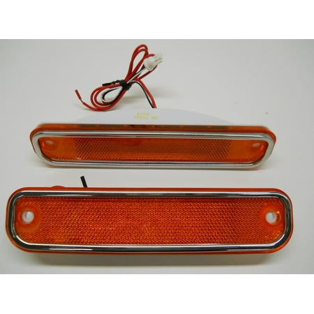 76 77 Gmc Jimmy - 1973 74 75 76 77 78 79 80 GMC Chevy Truck Amber LED Clearance Side Marker Lights