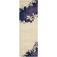 thumbnail image 5 of SAFAVIEH Soho Gabriel Abstract Wool Area Rug, Beige/Purple, 5' x 8', 5 of 8