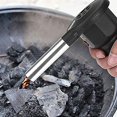 thumbnail image 4 of Soplador de barbacoa: ventilador eléctrico portátil para parrilla para acampar al aire libre, barbacoa negra, 4 of 4