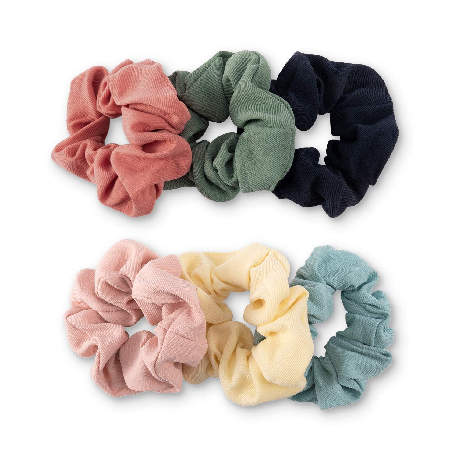 Silky Satin Jumbo Scrunchies Easy Stretch Elastic for Curly Long Ponytail Pineapple Style Hair No Crease Kind to Hair No Pull Machine Wash