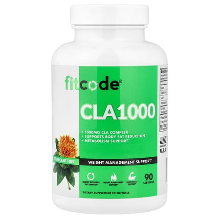 fitcode CLA1000, 1,000 mg, 90 Softgels