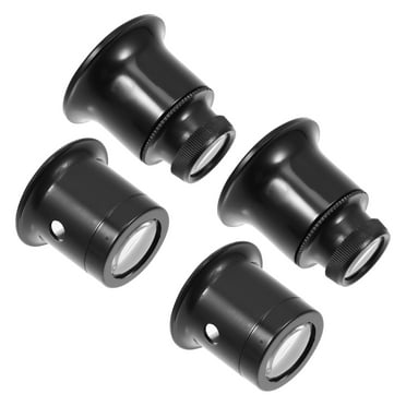 4Pcs Convenient Loupe Magnifiers Portable Eye Loops Professional Jewelers Loops