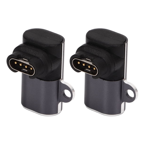 Adaptador Mini USB C, Adaptador Mini Tipo C de 90 Grados 2 PCS Para Smart Watch
