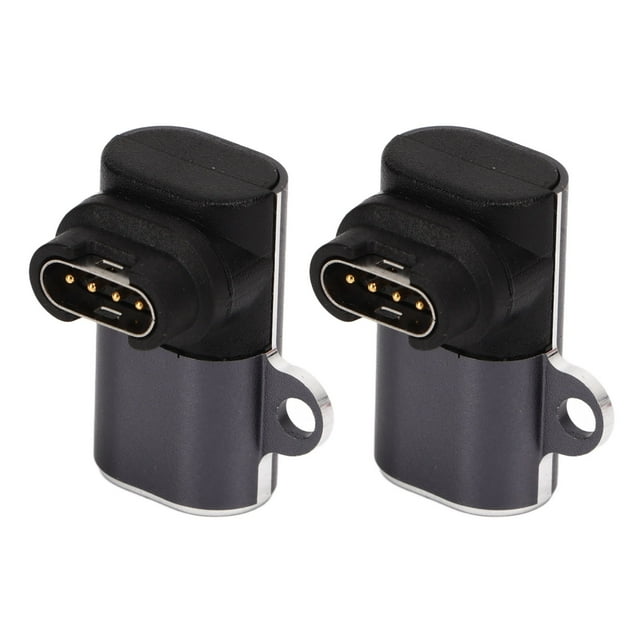 Adaptador Mini USB C, Adaptador Mini Tipo C de 90 Grados 2 PCS Para Smart Watch