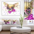 thumbnail image 3 of Impression sur toile « Puppy Dog In Watercolor » Design Art, 3 of 3