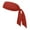 Red, variant on GOGO Head Tie, Tie Back Mesh Headband, Tennis Head Band - White