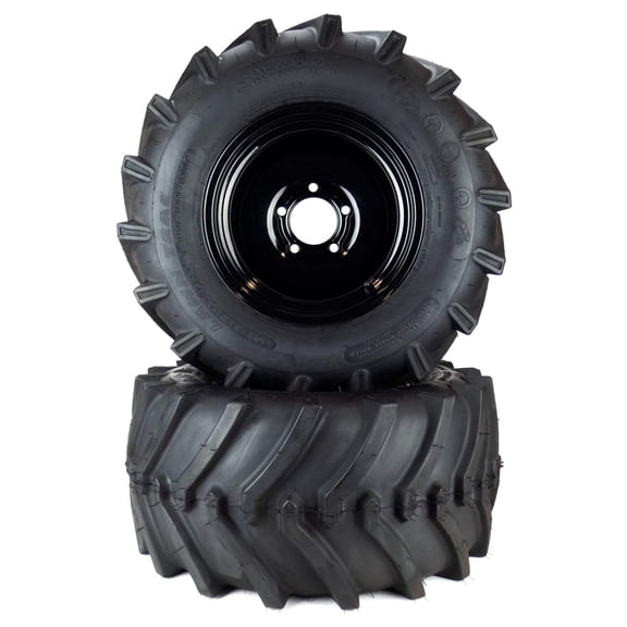 (2) Aggressive Tire Assm 24x12.00-12 Hustler X-ONE 60" 72" Super S 60" 607104