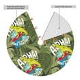 thumbnail image 2 of Lsque Surfing Dinosaur Print Christmas Tree Skirt, Tree Skirt with Ties or Velcro, Perfect for Holiday Decorations, Halloween, and New Year-36", 2 of 7