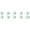 Green, variant on BinKFF 10 Pcs Numbered Pencil Toppers 1-10,Reusable Classroom Pencil Labels for Teachers, Pencil Tracking Markers for Supply Stations and School Organization