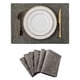thumbnail image 1 of Mantel Individual de lino, tapete de mesa de lino fino, se puede lavar, aislamiento antideslizante para el hogar, 1 of 7