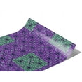 thumbnail image 2 of Rwraps Floral Tile Lavender Matte Vinyl Film Wrap 59in x 6in Vinyl Vehicle Car Film Sheet Roll, 2 of 9