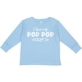 thumbnail image 3 of Inktastic I Love My Pop Pop with Hearts Boys or Girls Long Sleeve Toddler T-Shirt, 3 of 5