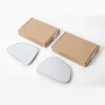 thumbnail image 4 of Wide Angle Mirror Heat Waterproof Panoramic Anti-Glare Large Vision Rearview Mirror Lens with Heated Base For Car 3/Y White, 4 of 4