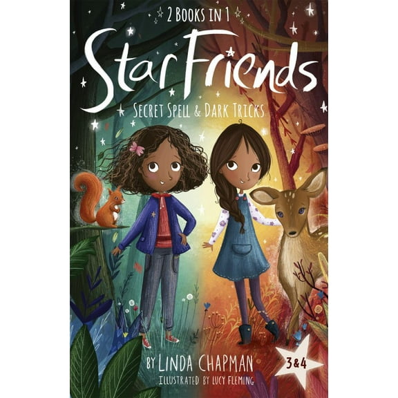 Star Friends 2 Books in 1: Secret Spell and Dark Tricks: Books 3 And 4 (Paperback)