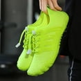 thumbnail image 3 of Running Shoes Breathable Men Women Fitness Sneakers (Fluorescent Green 44), 3 of 9