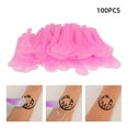 thumbnail image 2 of Paquete de 100 Cosmetic Spatula Cucharada Portátil Portátil Maquillaje Ojo Herramienta Mezcla Crema Facial Scoop Supply Piel Cuidado de la piel Accesorio Pink, 2 of 7