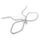 thumbnail image 3 of Elegante peineta de diamantes de imitación para novias, lazo de cristal, accesorio para el cabello de boda para mujeres, pieza de cabello de novia decorativa y elegante, 3 of 7