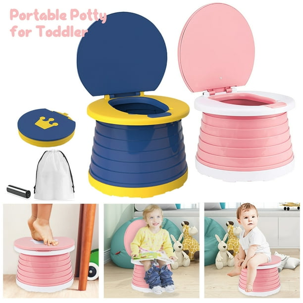 MTFun Portable Potty for Kids Toddlers Foldable Travel Potty Potty