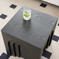 thumbnail image 4 of Kevinplus 15.74'' Square Side Table. Small Coffee Table for Living Room Bedroom,Black, 4 of 9