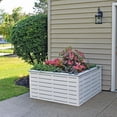 thumbnail image 4 of Barrette Outdoor Living Boardwalk 2 ft. W X 4 ft. L White Polymer Screen Panel, 4 of 6