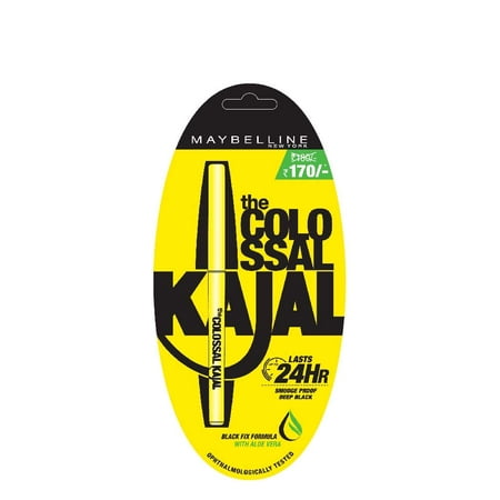 Maybelline New York Colossal Kajal, Black, 0.35g (Best Kajal In India 2019)