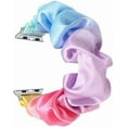 thumbnail image 2 of XiHAMA Scrunchie Elastic Watchband Compatible with Apple Watch Band Series 9 8 7 6 5 4 3 2 1 SE Ultra, Watch band for iwatch 49mm 45mm 41mm 38mm 40mm 42mm 44mm Strap Bracelet, 2 of 5