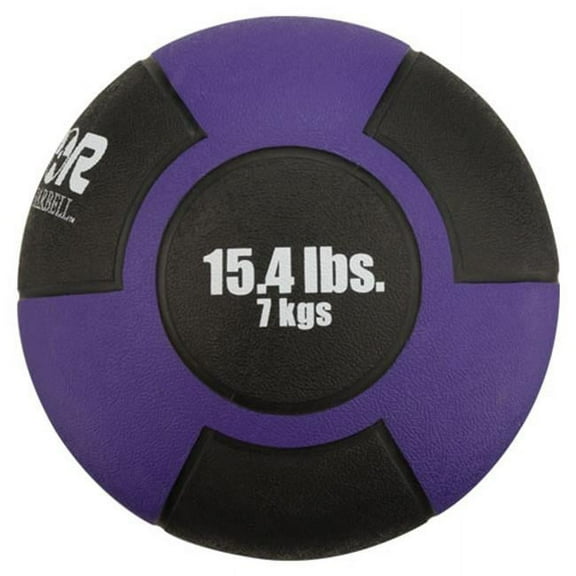 Reactor Rubber Medicine Ball 7kg Purple