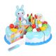 thumbnail image 2 of Juego de imaginación pastel de cumpleaños Cortar pastel de cumpleaños juguete de simulación de de postre de comida juguetes modelo para niños , 6 , Azul Magideal Juego de imaginación pastel de cumpleaños, 2 of 7
