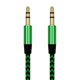 thumbnail image 5 of Tholdsy 3.5mm a cable reproductor de música cable auxiliar teléfono inteligente estéreo cable de audio portátil sonido del coche accesorio Verde 2Conjunto, 5 of 6