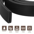 thumbnail image 6 of REGALWOVEN U Channel Edge Trim, Rubber Guard Seal Strip Edge Protector Flat Type 15/64"x 25/32" x 6.6ft, 6 of 6