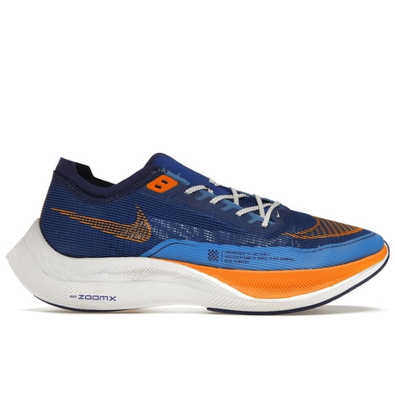Nike Men's ZoomX Vaporfly Next% 2 Game Royal Vivid Orange Running Shoes, from StockX