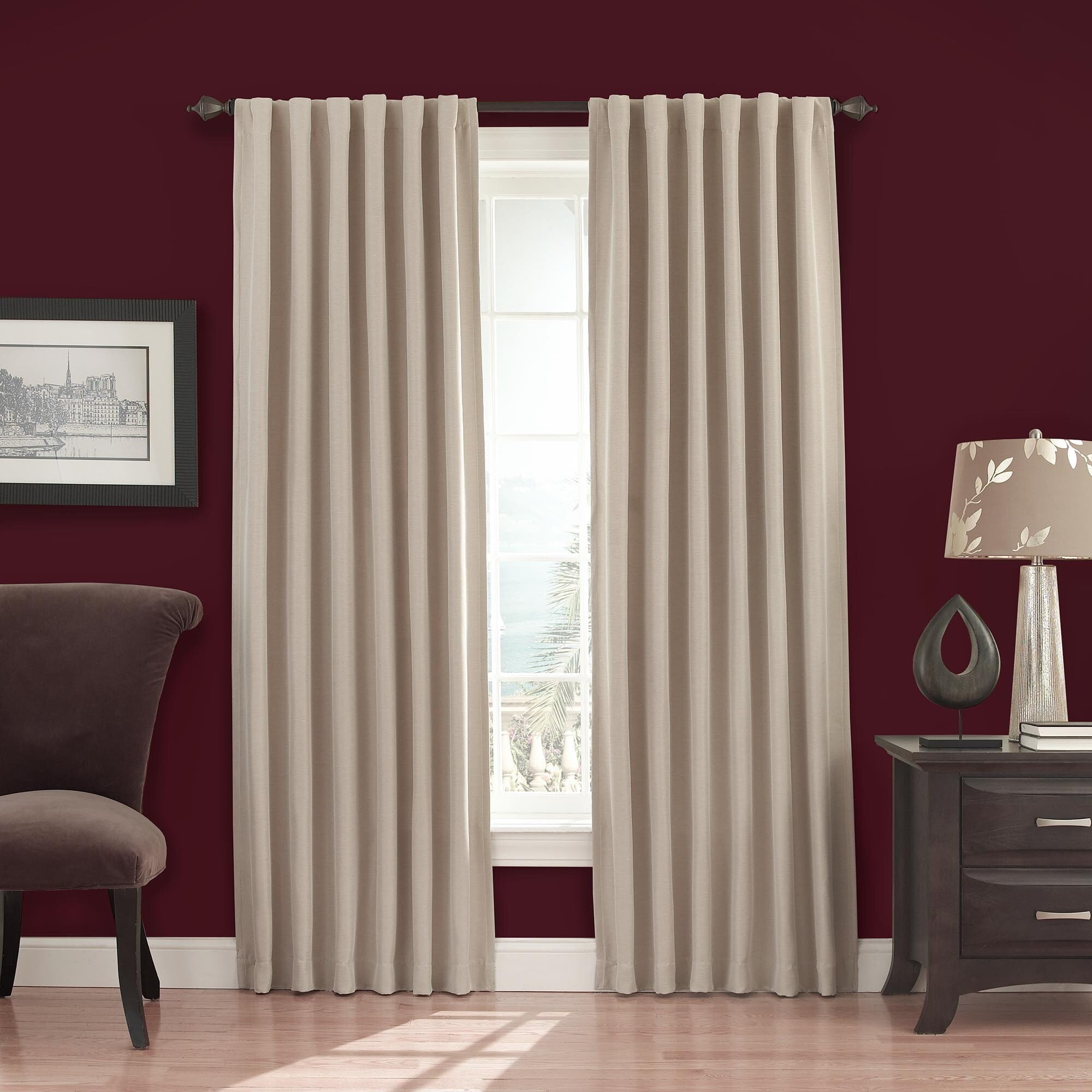 Eclipse Fresno Blackout Window Curtain Panel Walmart Com