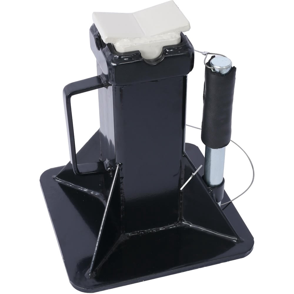 Topcobe Heavy Duty Pin Type Professional Car Jack Stand with Lock, 22 Ton (44,000 lb) Capacity, 1 Pair, Practical Equipment, Black