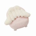 thumbnail image 4 of Women's Shoulders Bag Winged Design Comfortable Touch Short Plush Mini Backpack Zipper Closure Gift for Girls Kids New, 4 of 4