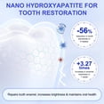 thumbnail image 4 of Pasta de dientes NIFEISHI 7.5% Hidroxiapatita Nano 120 g (2 piezas), 4 of 7