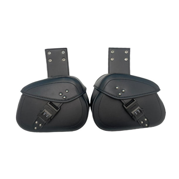 Bolsa de almacenamiento de motocicletas de herramienta lateral de sillín para accesorios