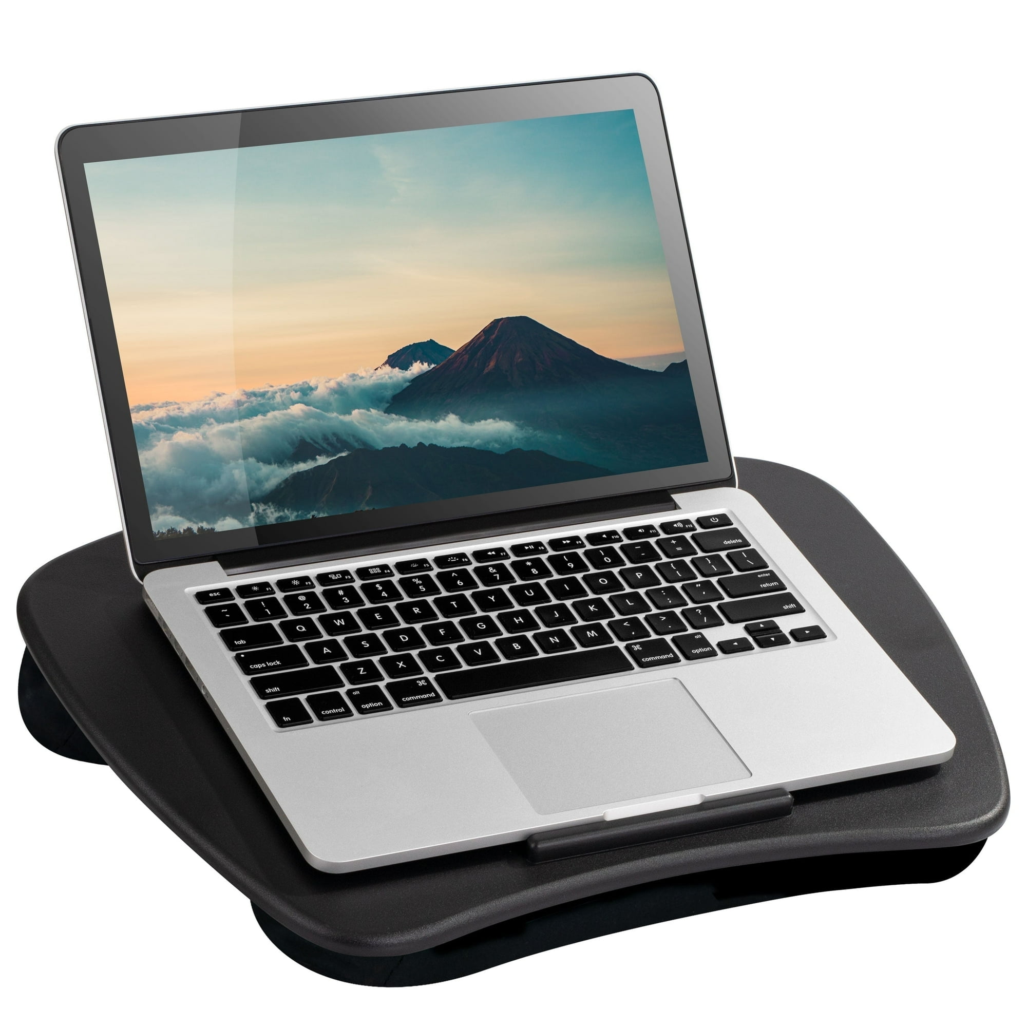 LapGear Lap Desk with Cushion and Ventilation, Fits 15.6" Laptop, Black