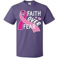thumbnail image 3 of Inktastic Breast Cancer Awareness Faith over Fear T-Shirt, 3 of 5