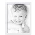 thumbnail image 2 of ArtToFrames 11" x 14" Contemporary White Picture Frame, 11x14 inch White Wood Poster Frame (WOM-4731),  Pack, 2 of 7